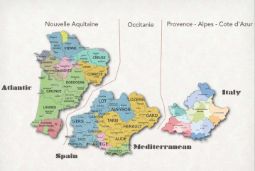 southern regions