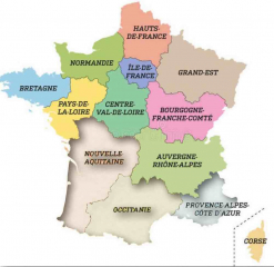 whole of france south