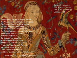 Blanche Of Lancaster